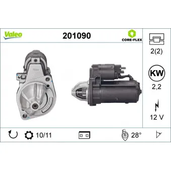 Démarreur VALEO 201090