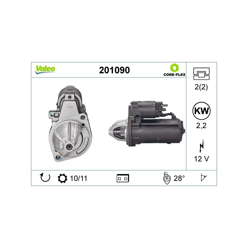 Démarreur VALEO 201090