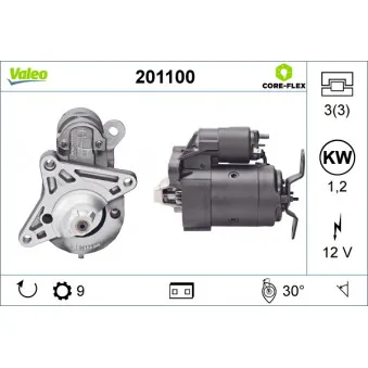 Démarreur VALEO 201100