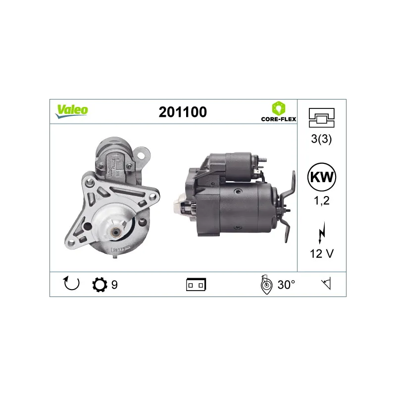 Démarreur VALEO 201100