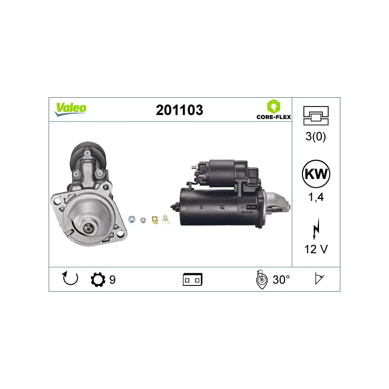 Démarreur VALEO 201103