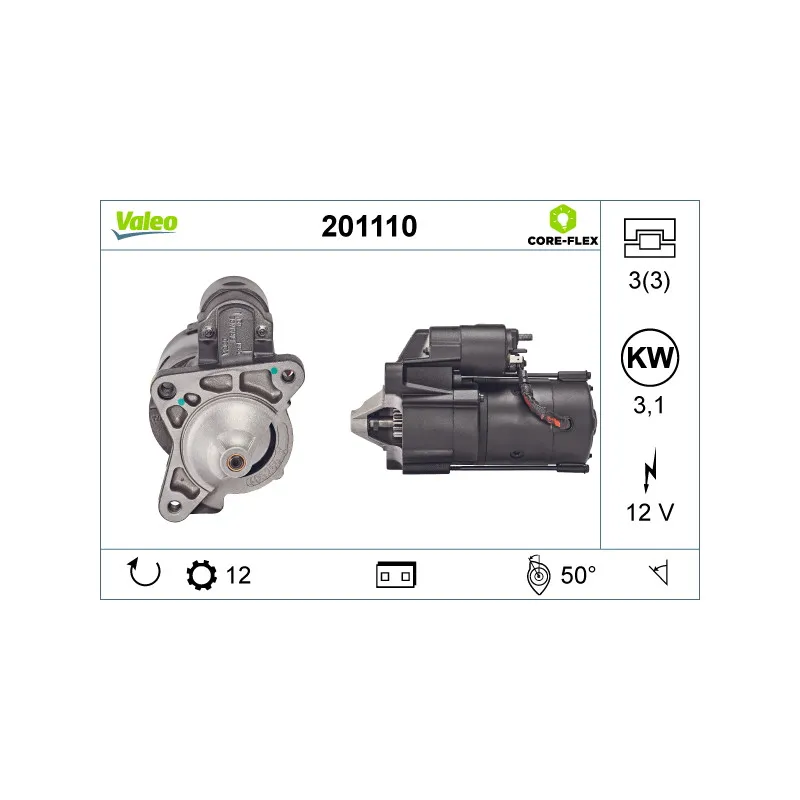 Démarreur VALEO 201110