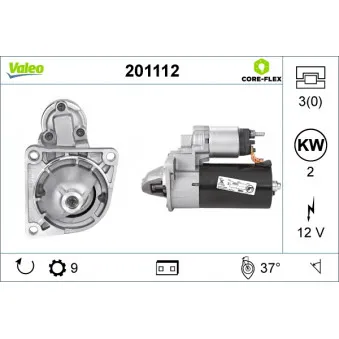 Démarreur VALEO 201112