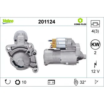 Démarreur VALEO 201124