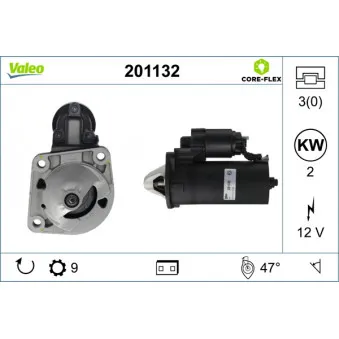 Démarreur VALEO 201132