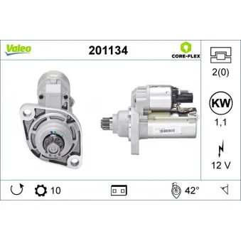 Démarreur VALEO 201134