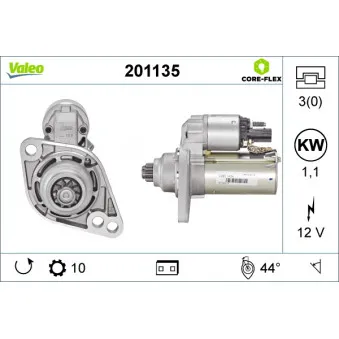 Démarreur VALEO 201135