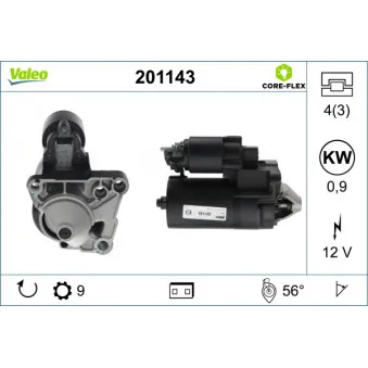 Démarreur VALEO 201143
