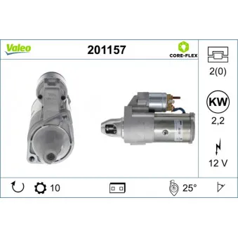 Démarreur VALEO 201157