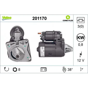 Démarreur VALEO 201170