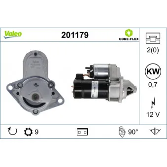Démarreur VALEO 201179