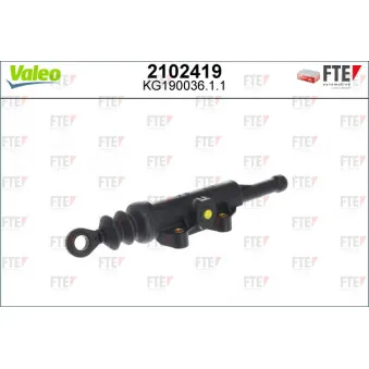 Cylindre émetteur, embrayage VALEO 2102419