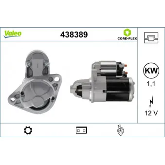 Démarreur VALEO 438389