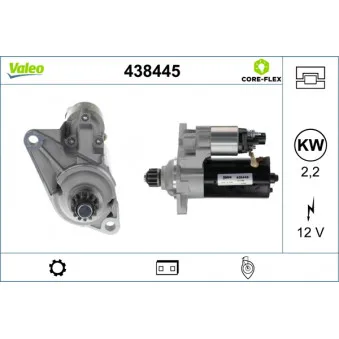 Démarreur VALEO 438445