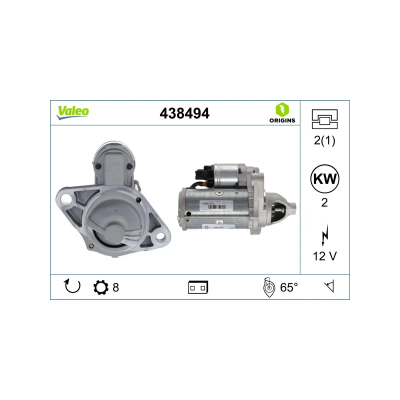 Démarreur VALEO 438494