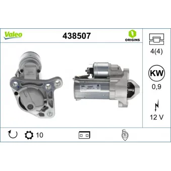 Démarreur VALEO 438507