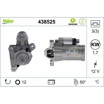 Démarreur VALEO 438525