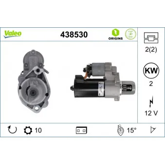 Démarreur VALEO 438530