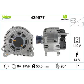 Alternateur VALEO 439977