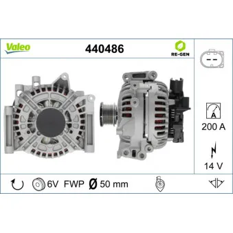 Alternateur VALEO 440486