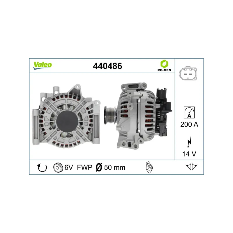 Alternateur VALEO 440486