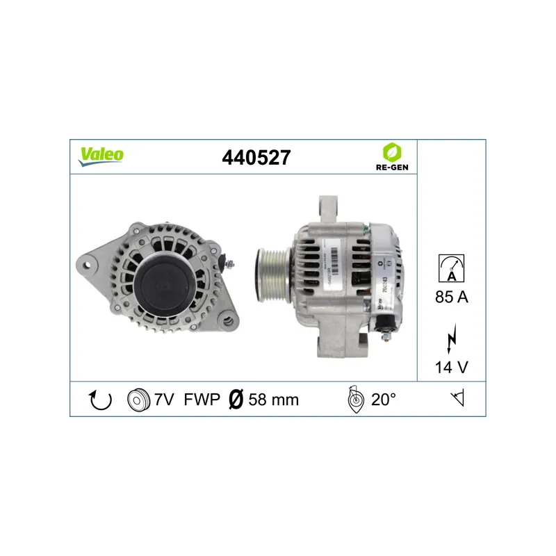 Alternateur VALEO 440527