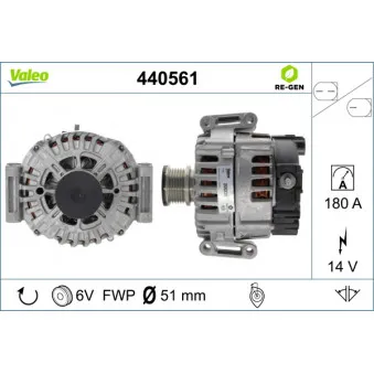 Alternateur VALEO 440561