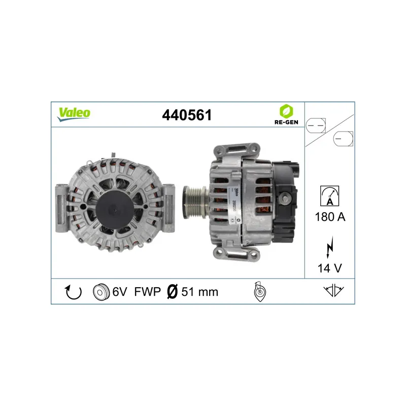 Alternateur VALEO 440561