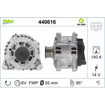 Alternateur VALEO 440616