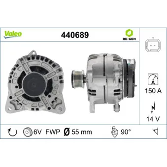 Alternateur VALEO 440689
