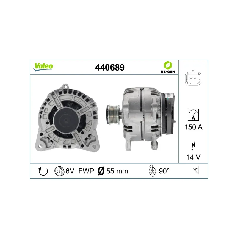 Alternateur VALEO 440689