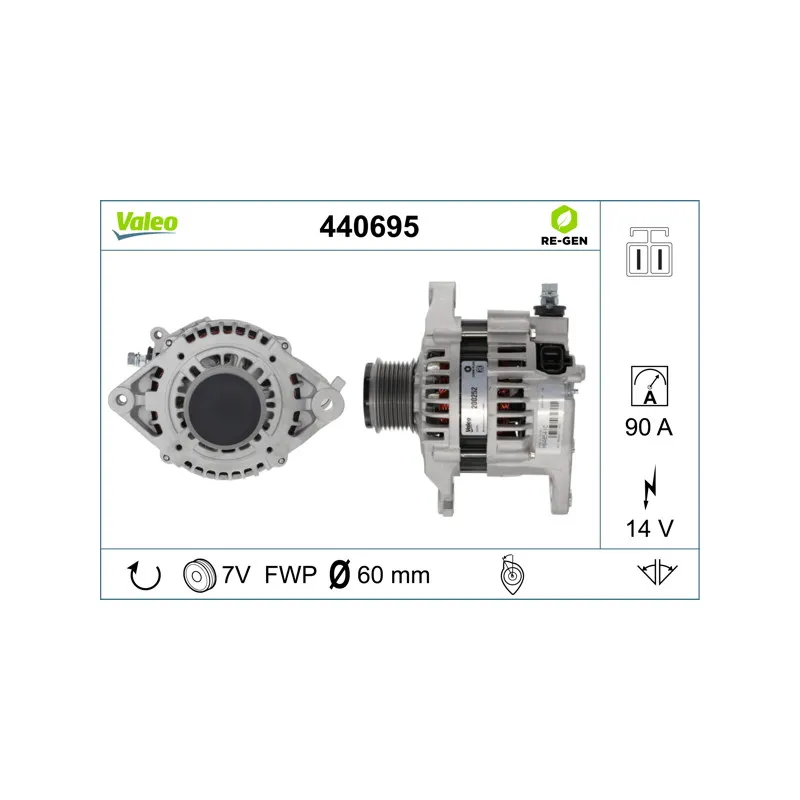 Alternateur VALEO 440695
