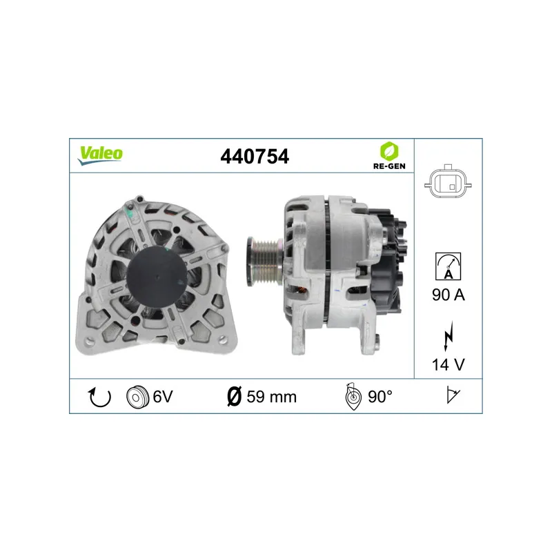 Alternateur VALEO 440754