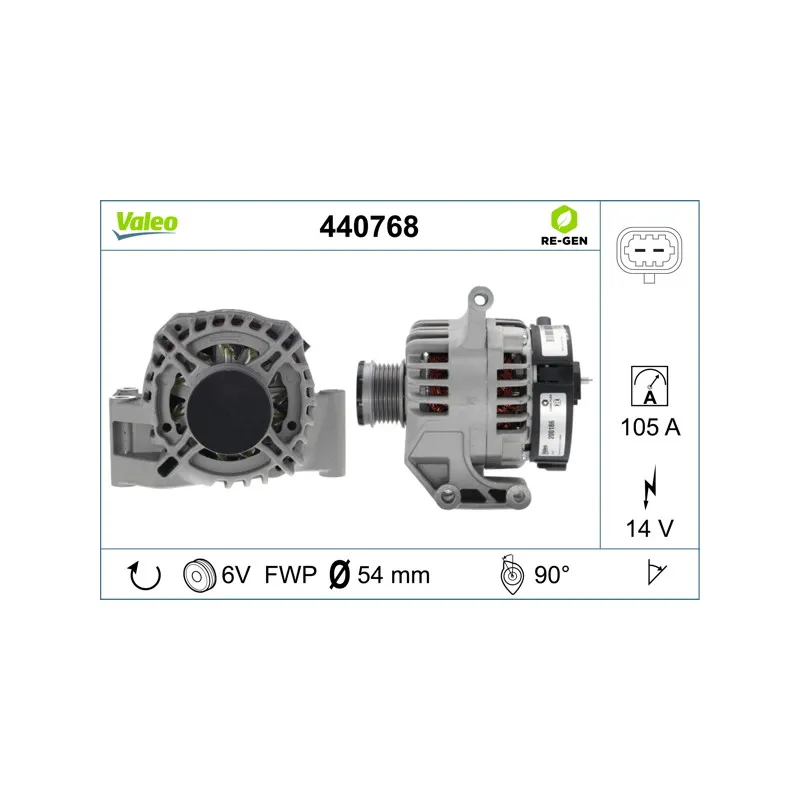 Alternateur VALEO 440768