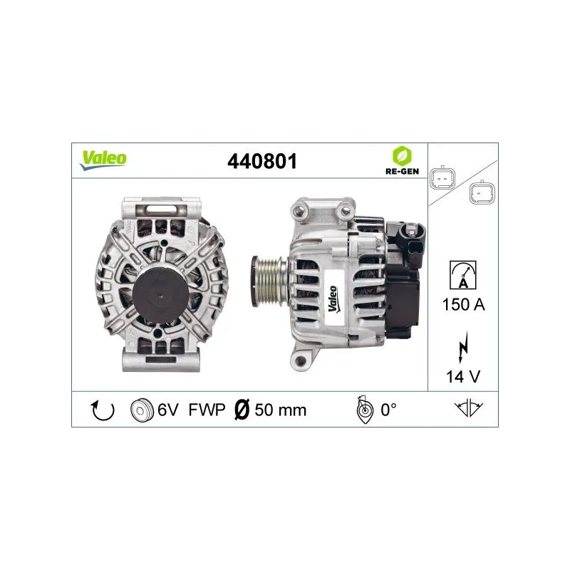 Alternateur VALEO 440801
