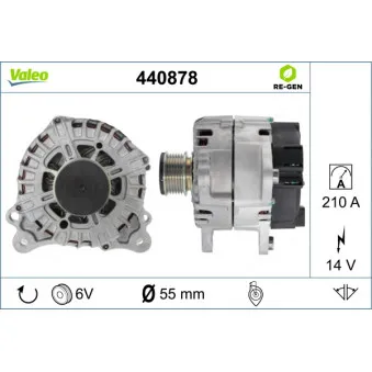 Alternateur VALEO 440878