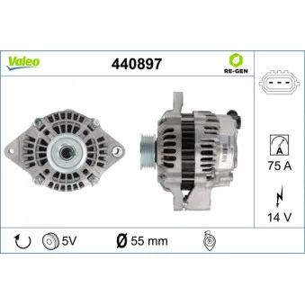 Alternateur VALEO 440897