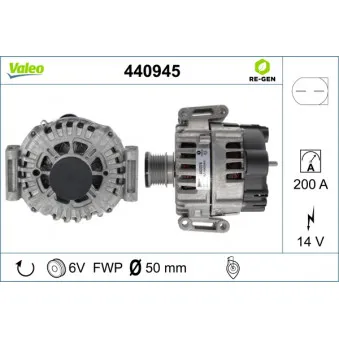 Alternateur VALEO 440945