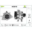 Alternateur VALEO 443019 - Visuel 1