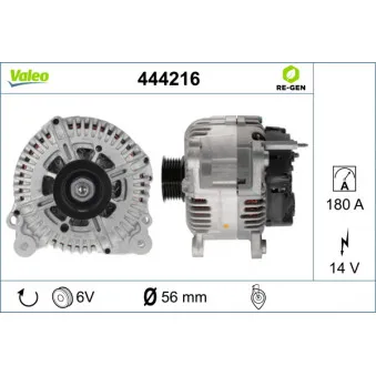 Alternateur VALEO 444216