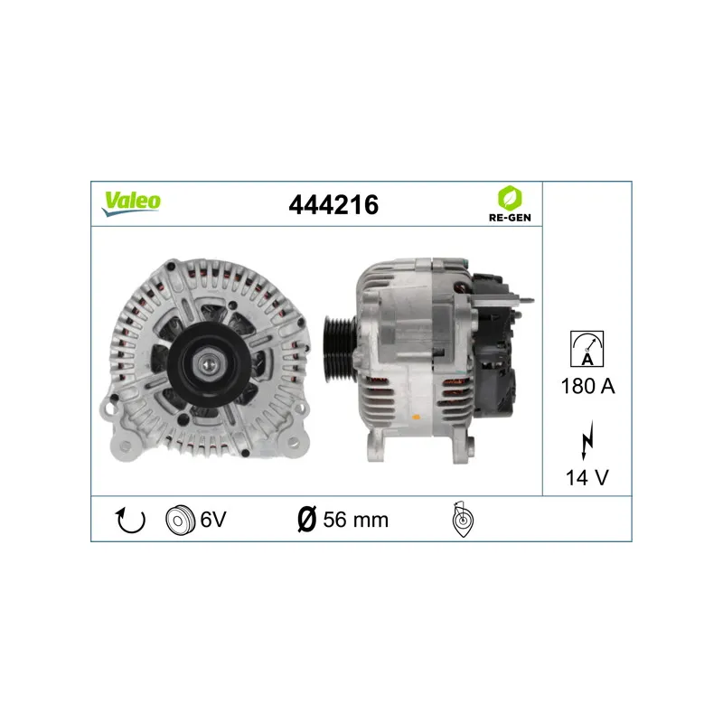 Alternateur VALEO 444216