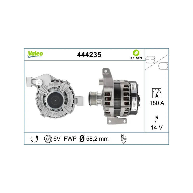 Alternateur VALEO 444235