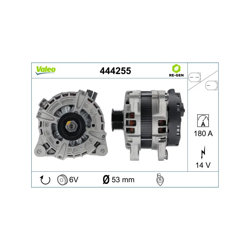 Alternateur VALEO 444255