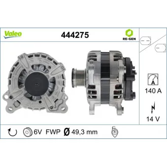 Alternateur VALEO 444275