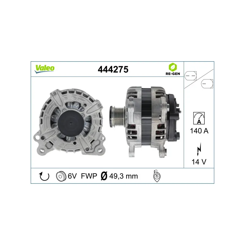 Alternateur VALEO 444275