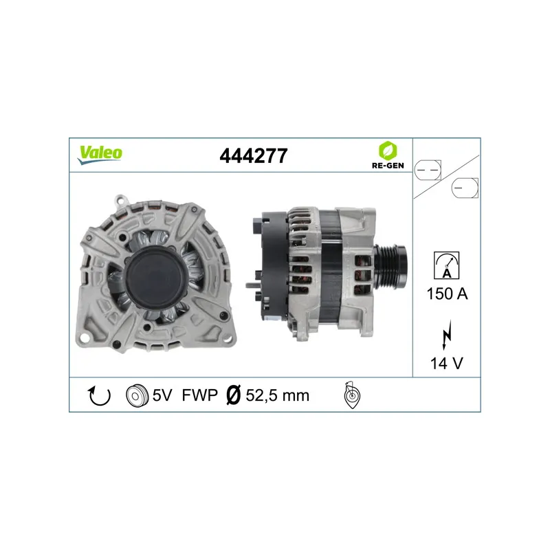 Alternateur VALEO 444277