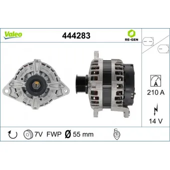 Alternateur VALEO 444283