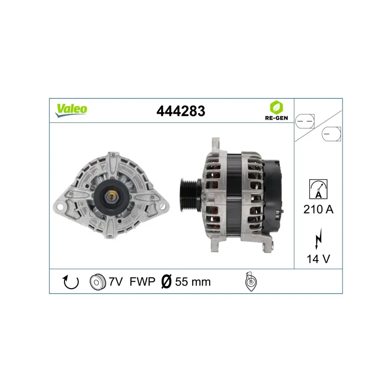 Alternateur VALEO 444283