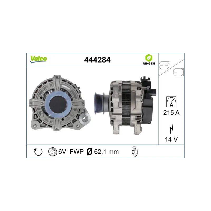 Alternateur VALEO 444284