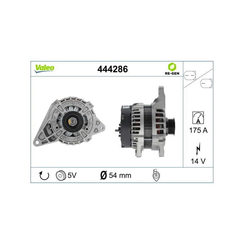 Alternateur VALEO 444286